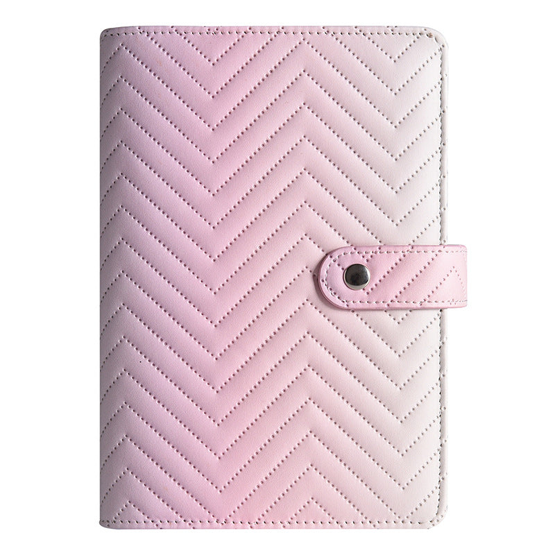 Wholesale Macaron Leather PU with Marble Pattern A6 Loose Leaf Notebook